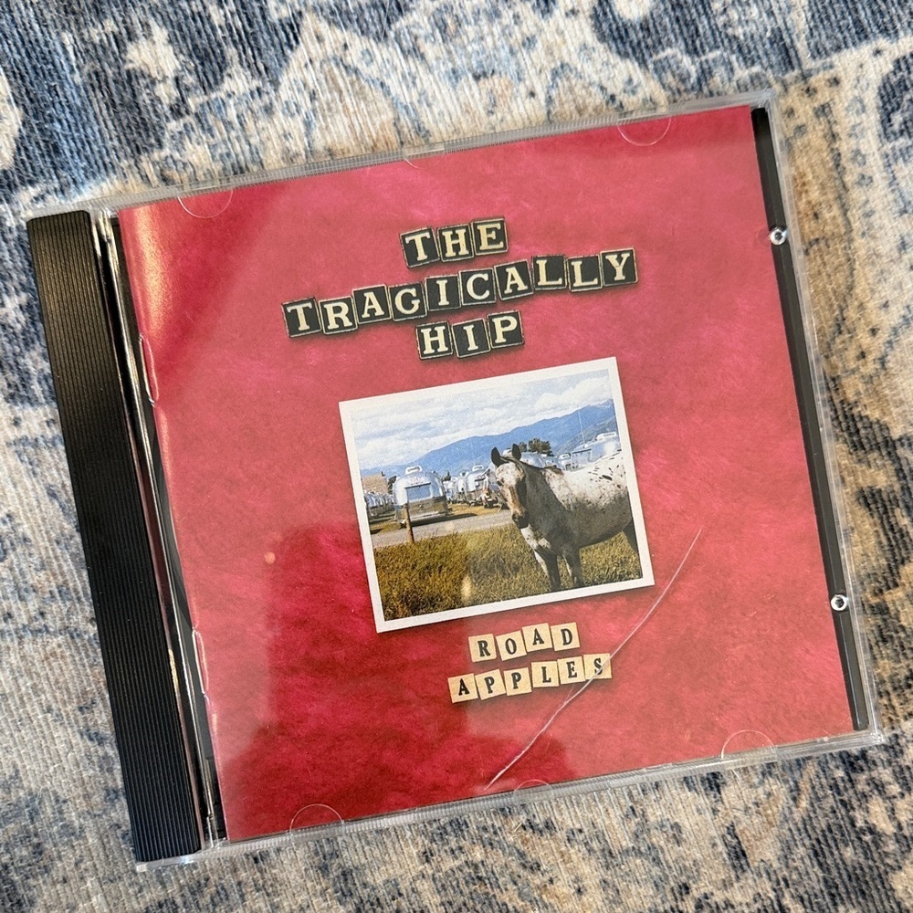 The Tragically Hip 'Road Apples' CD - Red Cover
